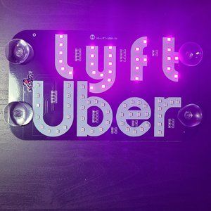 Led light panel for lyft & Uber driver